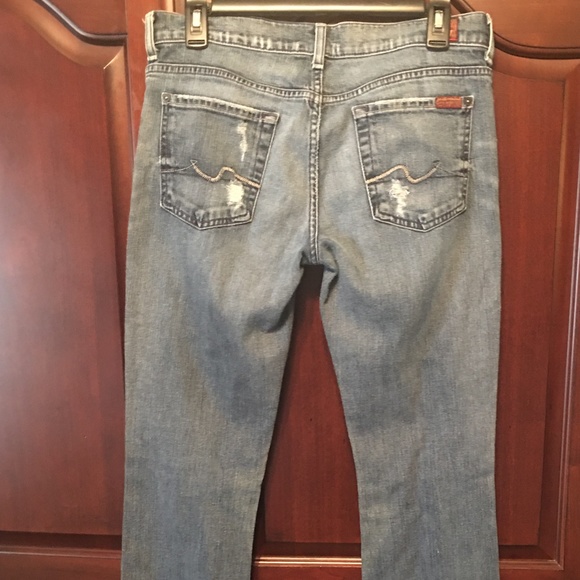 7 for all man kind Bootcut Jeans - Size 29 - Picture 9 of 15